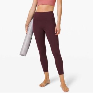 Lululemon Wunder Under Cassis Size 4